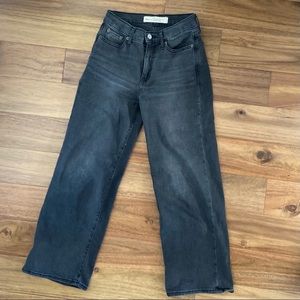 the Gap wide-leg high rise jeans